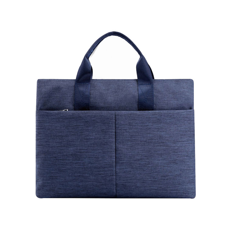 Canvas manubrium Zipper Bag