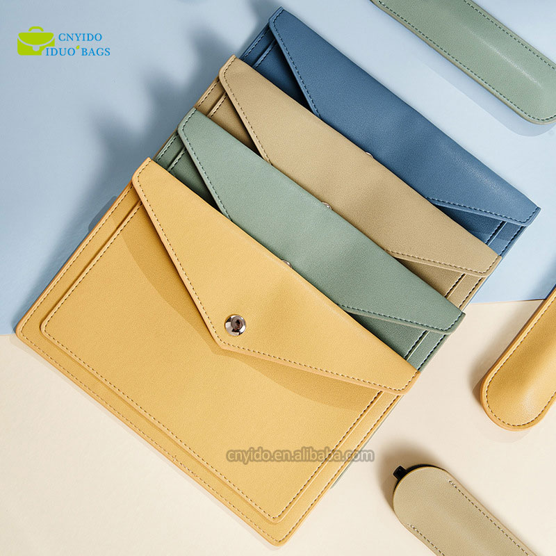 PU Leather File Bag