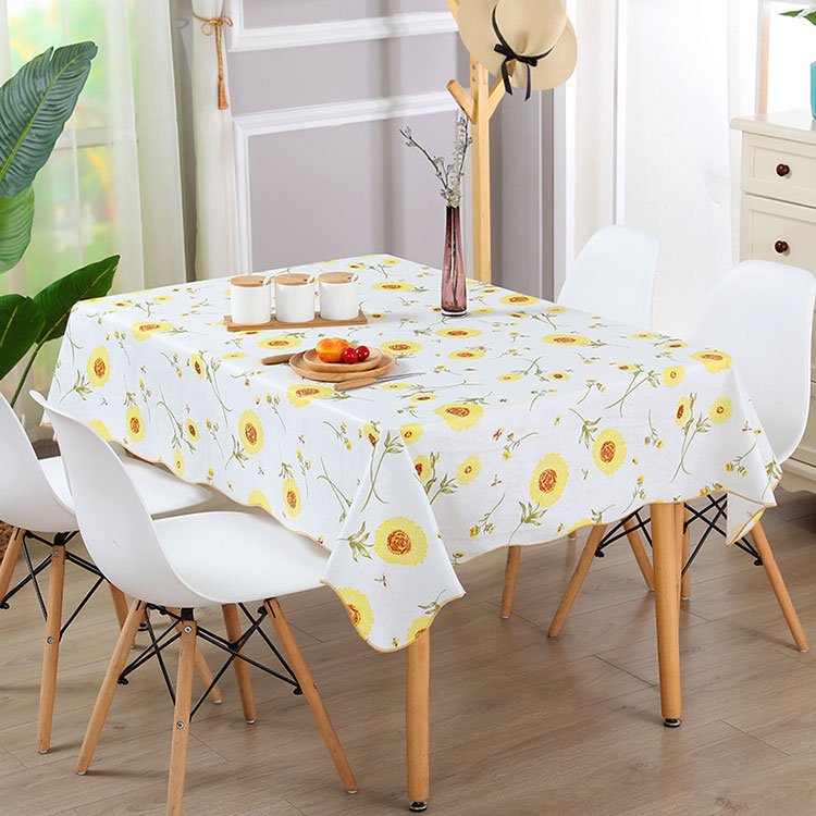 Rectangulum PEVA Table Cloth